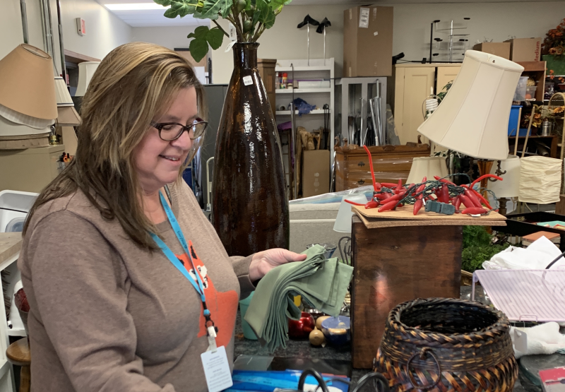 Always Thrifting EveryStep Giving Tree Volunteer Melisa Vilums